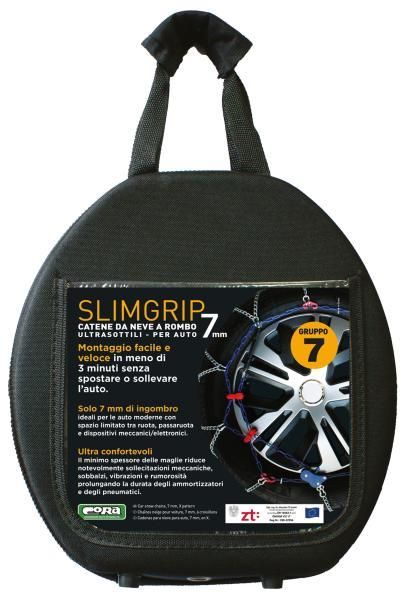 Cora Catene neve Slimgrip 7 mm gruppo 7