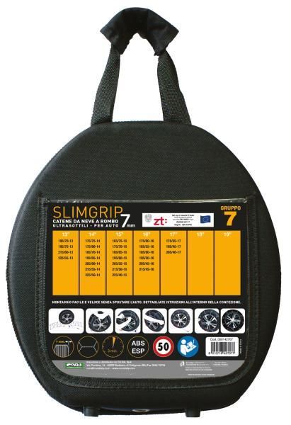 Cora Slimgrip 7mm Gruppe 7 Schneeketten