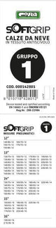 Calcetines de nieve Cora SoftGrip Grupo 1