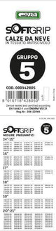 Cora Calze da neve in tessuto SoftGrip gruppo 5