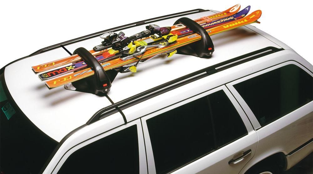 Cora Sidney Magnetischer Dachskiträger für 3 Paar Ski