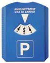 Cora Rachiaghiaccio with parking disc