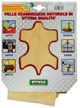 Cora Pelle scamosciata naturale pre-sagomata 41x27 cm