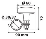 Lampa Spinny Line, pomello volante 00139