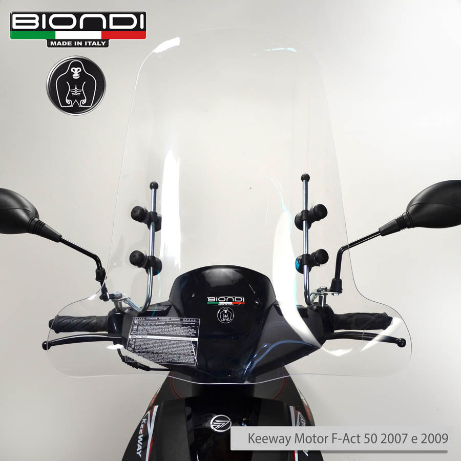 Biondi Parabrezza Club Schermo Trasparente per Scooter - MPN 8060953