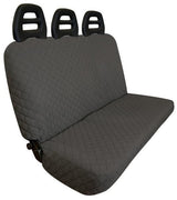 Cora 3-seater rear seat cover for vans, quilted cotton, anthracite