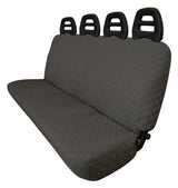 Fundas universales para asientos traseros de furgoneta Cora de 4 plazas, color antracita