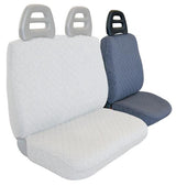 Cora SP23 Driver Side Van Seat Cover in Air Force Quilted Cotton Fabric