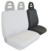 Cora SP23 Driver's Side Van Seat Cover in Anthracite Quilted Fabric