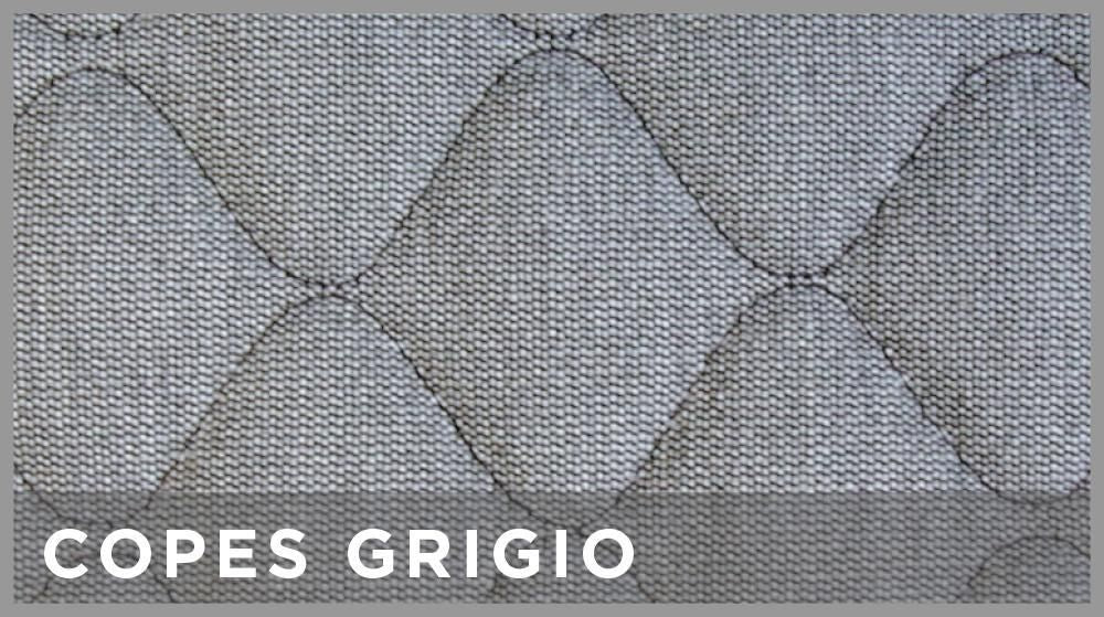 Cora Coprisedile lato guida furgoni SP24/SP25 tessuto cotone trapuntato grigio