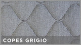 Cora Coprisedile lato guida furgoni SP24/SP25 tessuto cotone trapuntato grigio