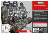 Cora Coprisedili per furgoni tg. SP25 tess. poliestere trapuntato mimetic