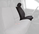 Cora Coprisedile lato guida per furgoni SP26 tessuto cotone trapuntato antracite