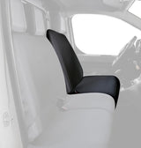 Cora Driver's Side Car Seat Cover for SP28/SP29 Vans Black Polyester Fabric