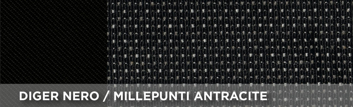 Cora Van Seat Covers, Size SP30, Split Seat, Black Cotton Blend Fabric