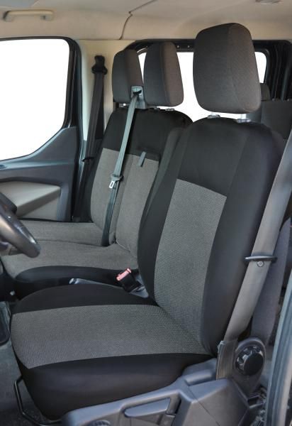 Cora Van Seat Covers, Size SP31, Black Polyester Fabric