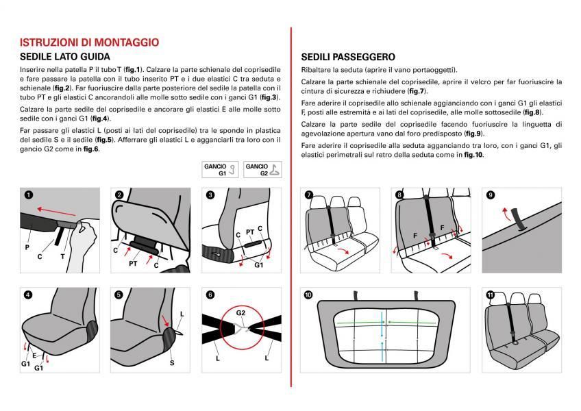 Cora Van Seat Covers, Size SP32, Full Seat, Black Polyester Fabric