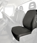 Cora Coprisedile auto lato guida per furgoni SP32/SP33 tessuto misto cotone nero