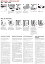 Cora Coprisedili Furgoni Sp34 S/Tav. S/Divisa Total Black