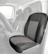 Cora SP34 Black Polyester Driver's Seat Cover for Vans