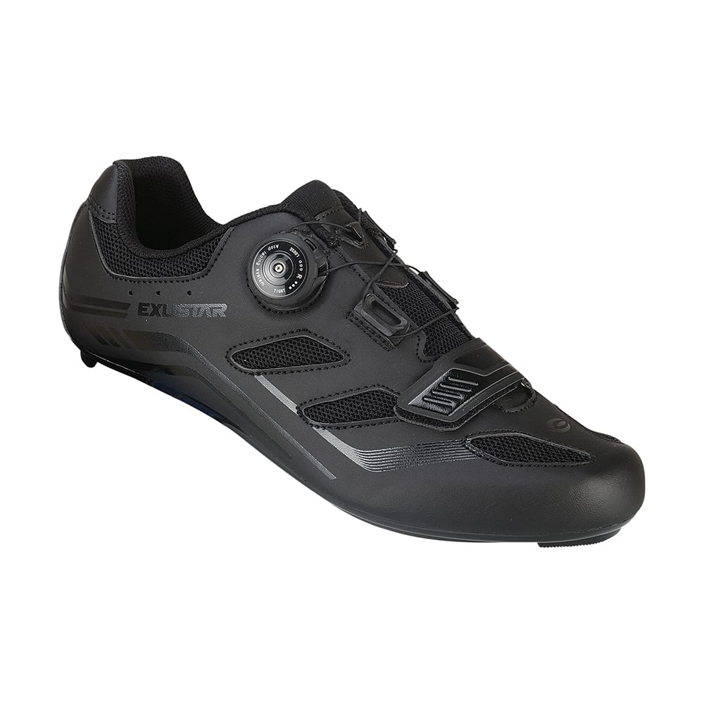 Exustar Scarpe Strada E-3R4103 Taglia 40 Nero