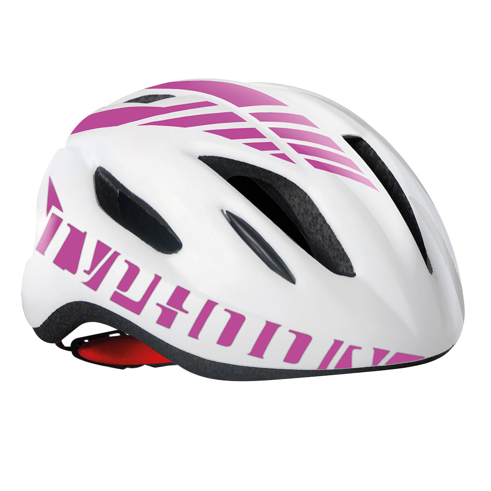 Mvtek Casco Bicicletta TYPHOON Bianco-Fucsia M