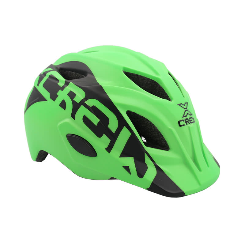 Mvtek Casco Bicicletta Bambino X-CREW Verde M