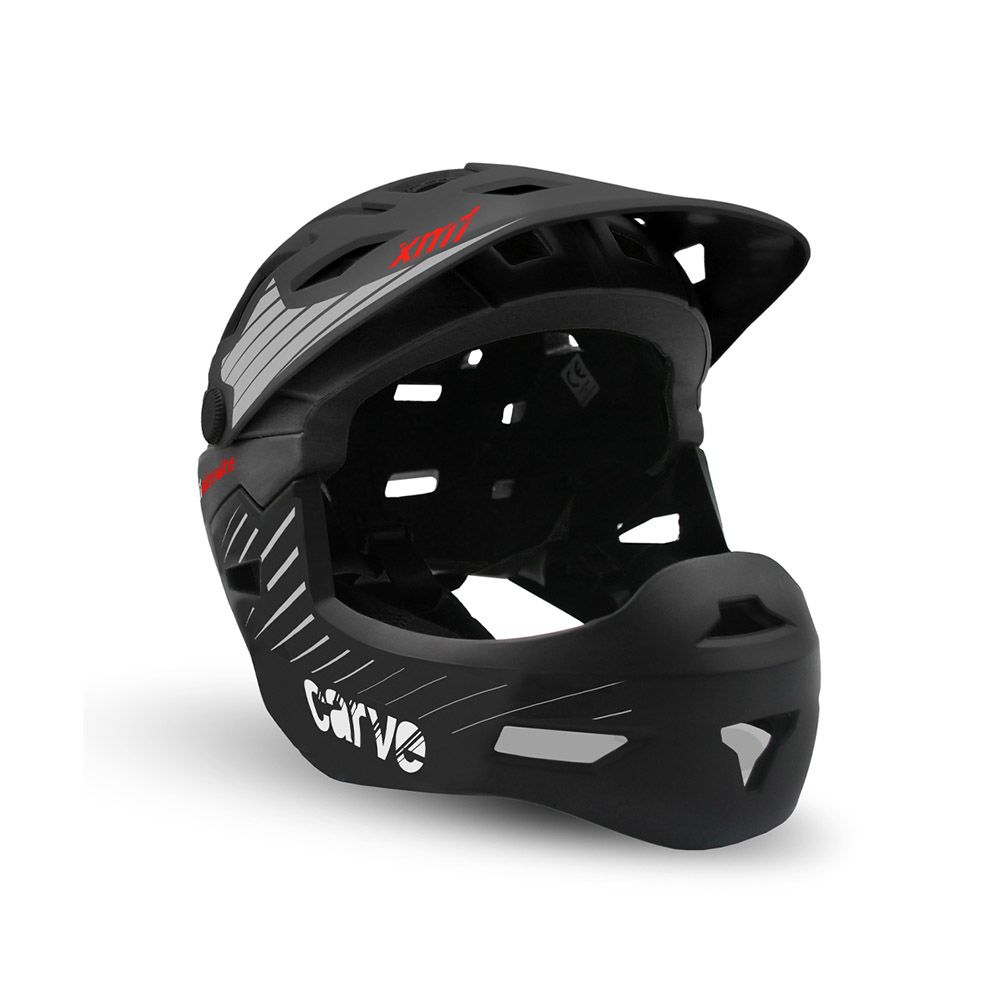 Mvtek Casco Bicicletta CARVE Nero S