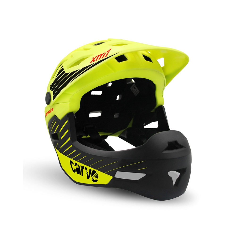 Mvtek Casco Bicicletta CARVE Giallo M