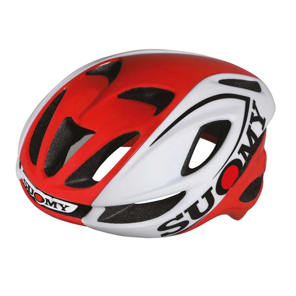 Suomy Casco Bicicletta GLIDER Bianco-Rosso M