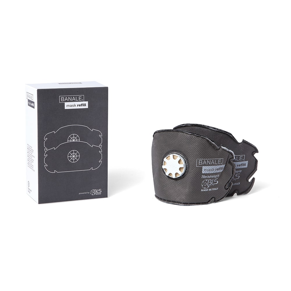 Filtro Maschera Antismog Bicicletta BANALE (2 Pezzi)