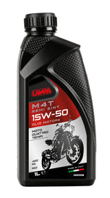 Lampa M4T Semi Sint 15W-50, olio motore moto 4 tempi - 1 L 00413