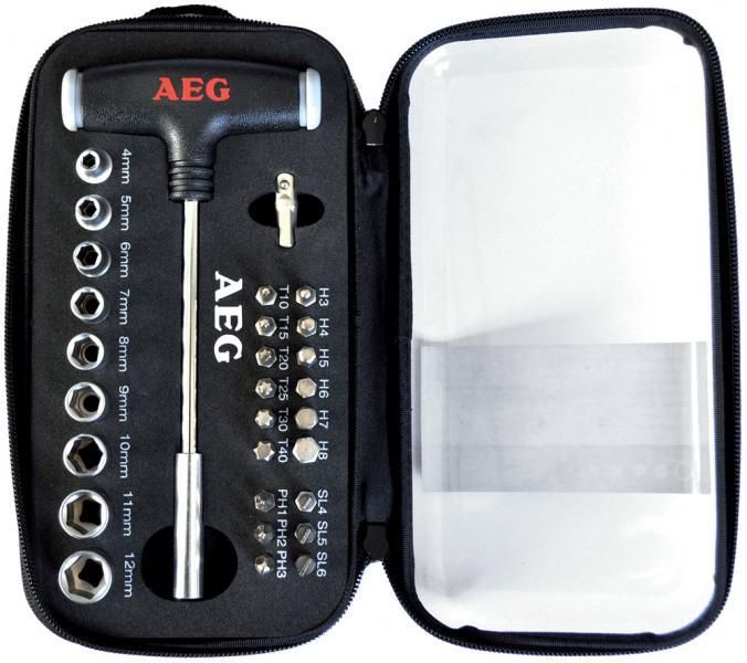 Aeg T-Wrench Case with Sockets and Bits