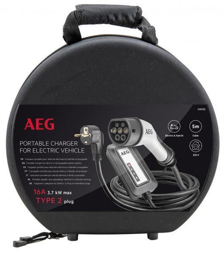 Aeg 230V Tragbares Ladegerät für Elektrofahrzeuge