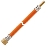 GOK Tubo gas media pressione 10 bar G 1/4 LH x RST Ø 8 mm 600 mm