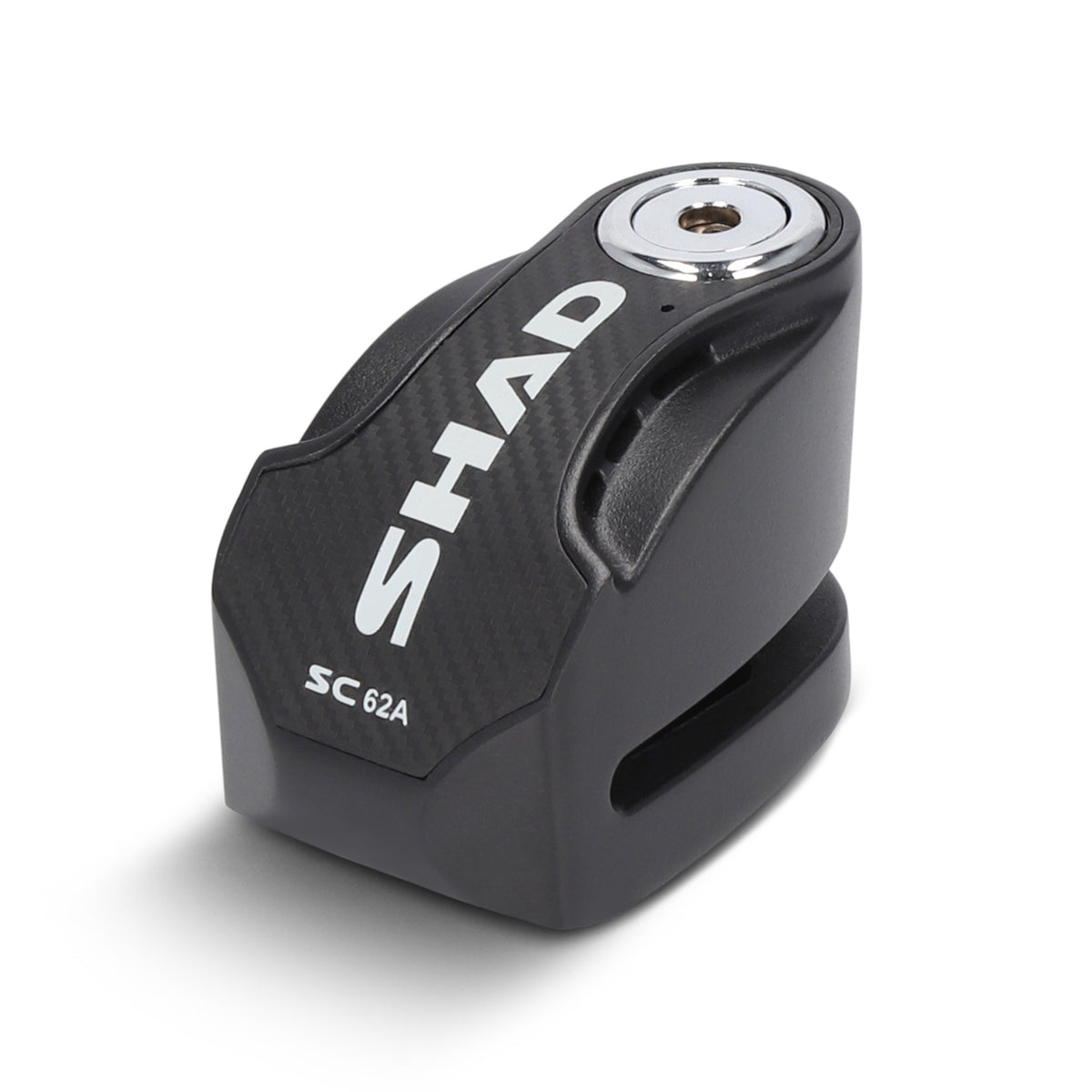 Shad SC62A Bremsscheibenschloss mit 120-dB-Alarm – Schwarz und Gelb