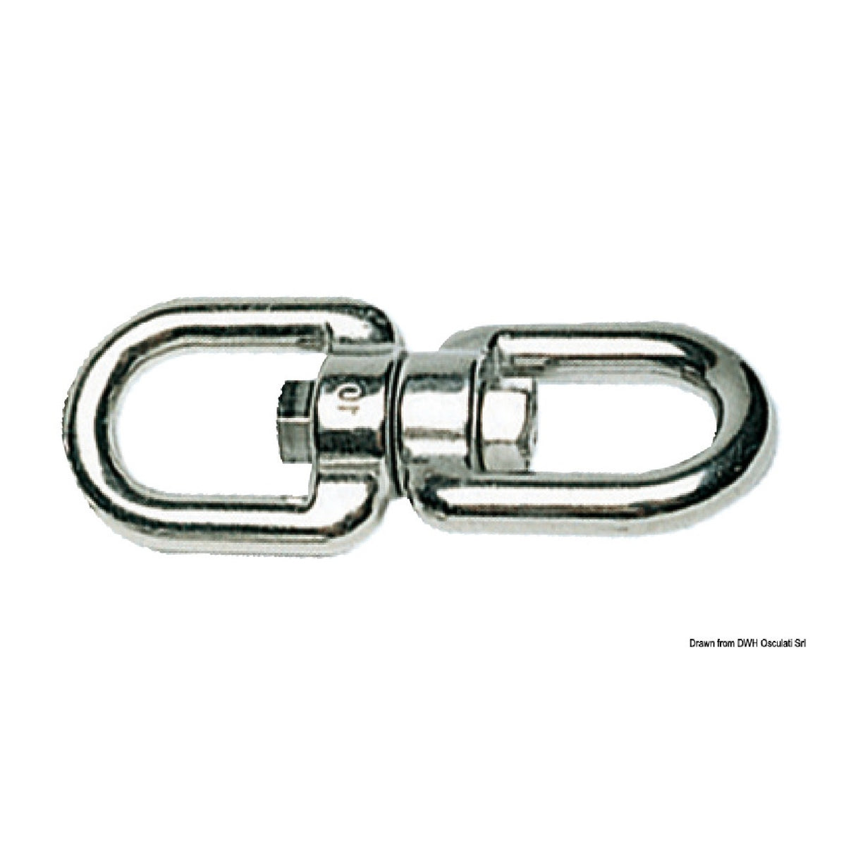 Osculati Girella in acciaio inox AISI 316 per utilizzo nautico 01.018.04