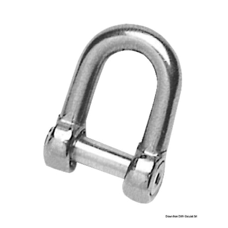 Osculati Shackle with recessed pin for boat anchors with Allen key 01.080.05