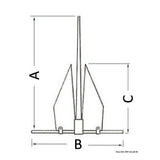 Lewmar Ancora LFX per imbracazioni da 2 a 10 Kg