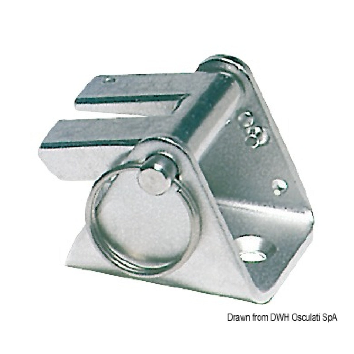 Dispositivo de seguridad Osculati Chain Stopper Deluxe en chapa estampada + microfusión 01.119.34