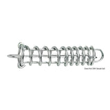 Osculati Festmacherfeder aus poliertem Stahl mit variabler Steigung 01.201.02