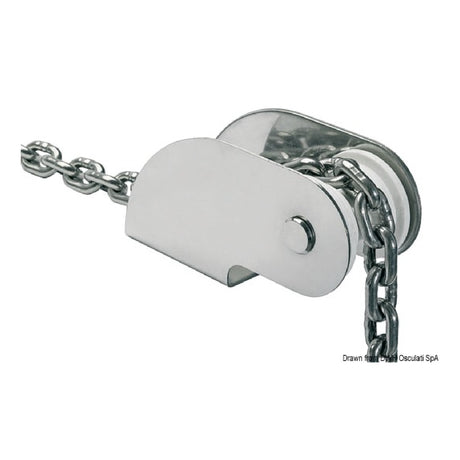 Feststehende Bugrolle aus Edelstahl für Boote