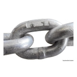 Cadena calibrada galvanizada en caliente de alta resistencia Osculati Grado 70 8/10 mm 01.370.08-050