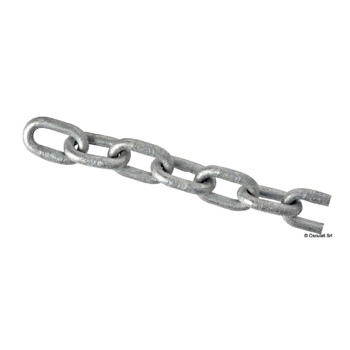 Osculati Hot-dip galvanized Genoese link chain 01.372.06-050