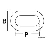 Osculati Catena calibrata zincata a fuoco 01.373.06-025