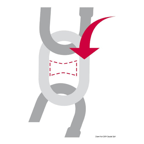 Osculati Kit colori assortiti segna catena Chain Rainbow 01.501.06