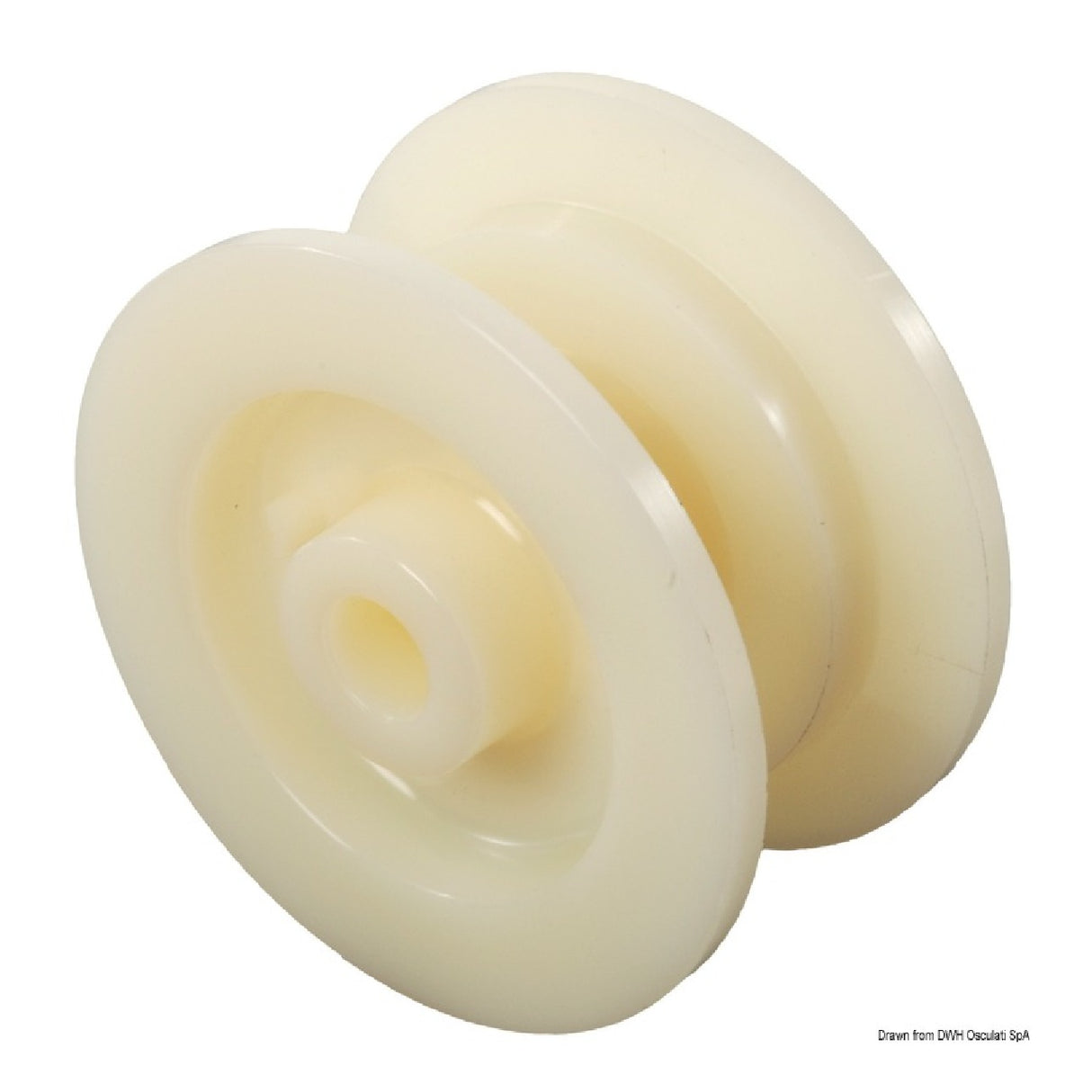 Osculati Puleggia di ricambio in nylon o gomma dura per musone 01.519.01