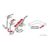 Articulación giratoria de ancla Osculati Twist para cadena 01.738.01