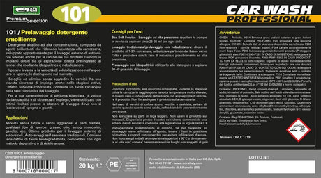 Cora Prelavaggio detergente emolliente 20 kg
