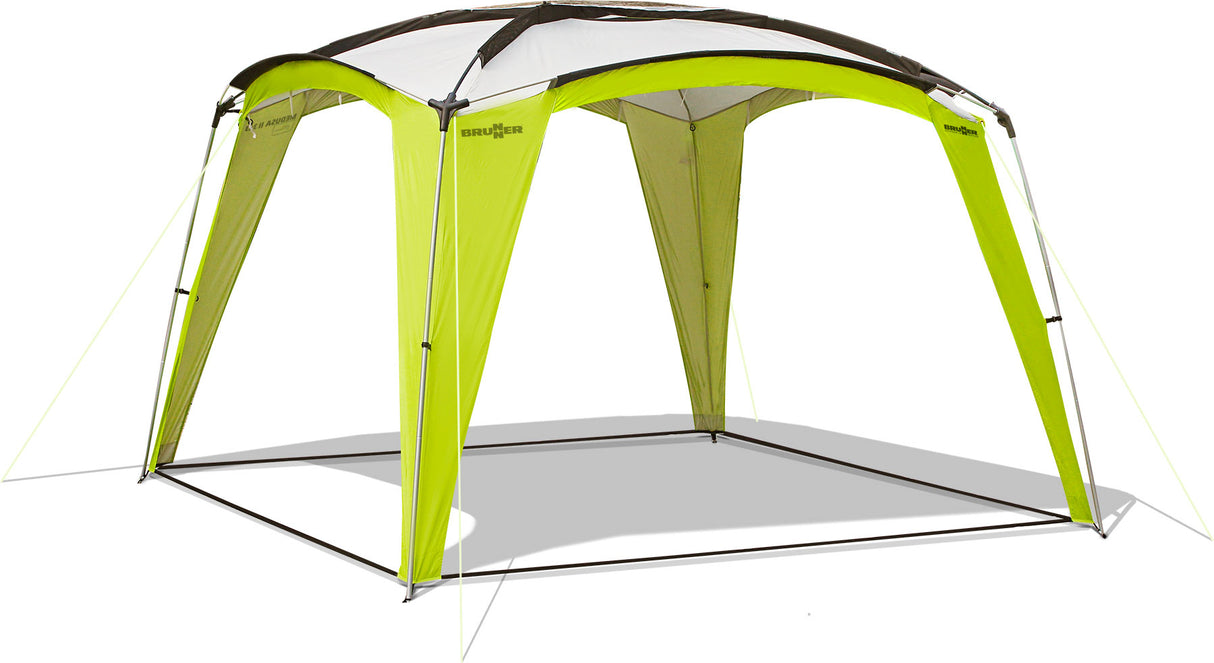 Gazebo Medusa II 3X3 Grigio-Verde Brunner